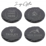 Custom Engraved Slate Coasters (set of 4)